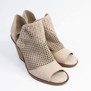 Vince Camuto Fritzey Leather Perforated Booties